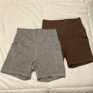 Like New Aerie The Hugger 5” Shorts w/Pockets